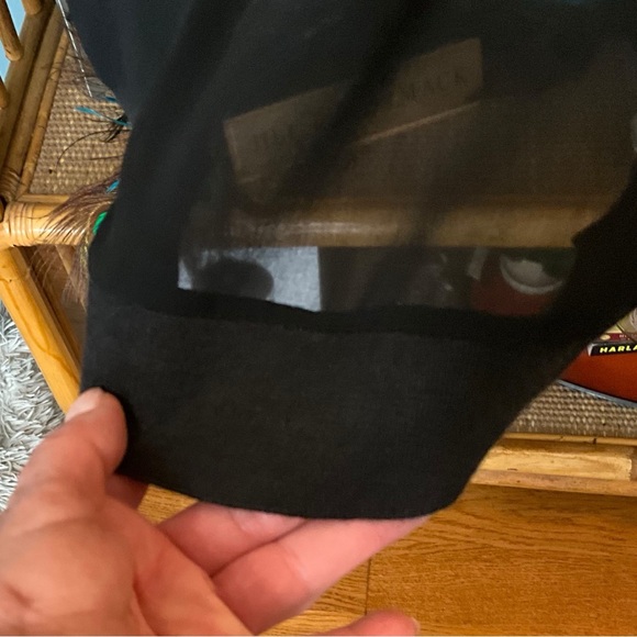 The Loft Long Sheer Front V Neck Button Mixed Media Cardigan - Picture 15 of 16